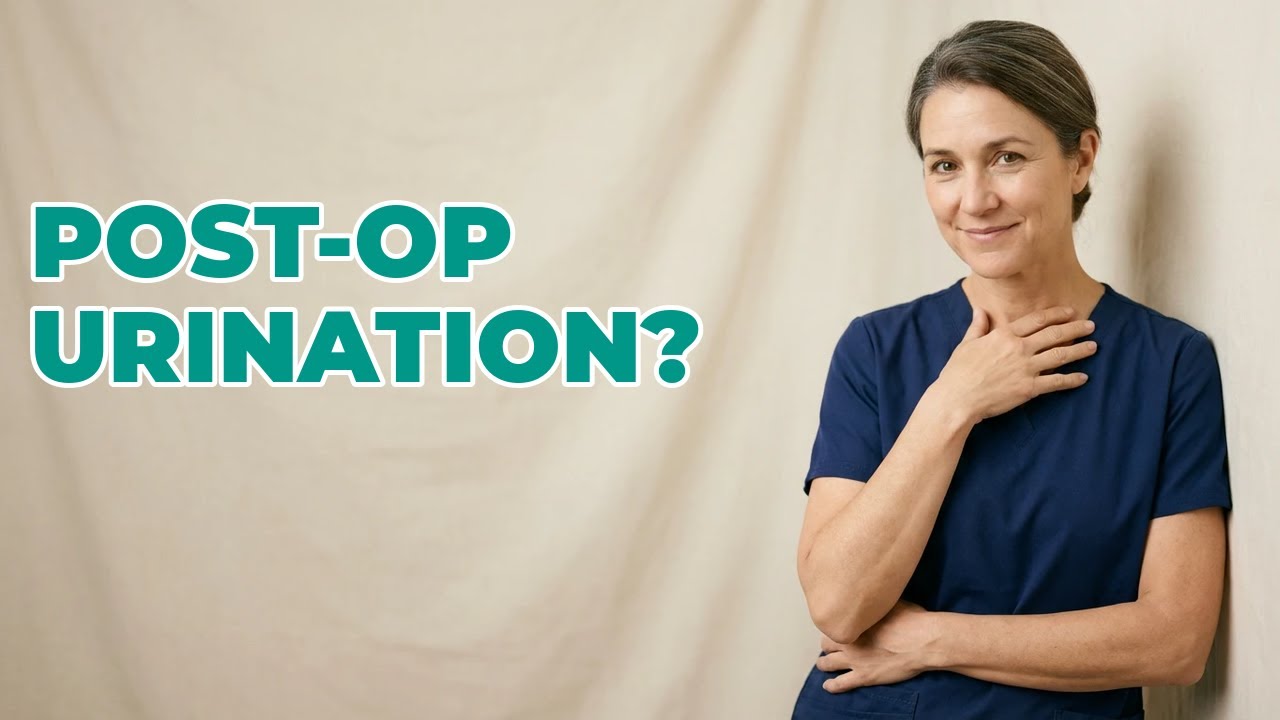 Should I Call The Doctor If I Can't Urinate After Surgery?