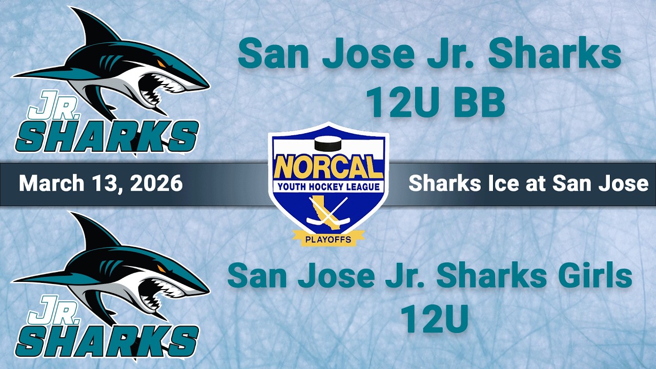 San Jose Jr Sharks 12U BB vs. San Jose Jr Sharks Girls 12U