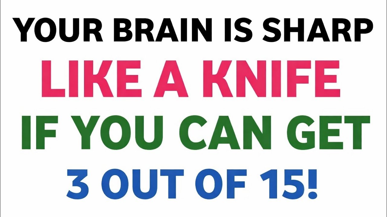 Ultimate General Knowledge Quiz 🧠 | 20 Mind-Blowing GK Questions Only 1% Can An📄 