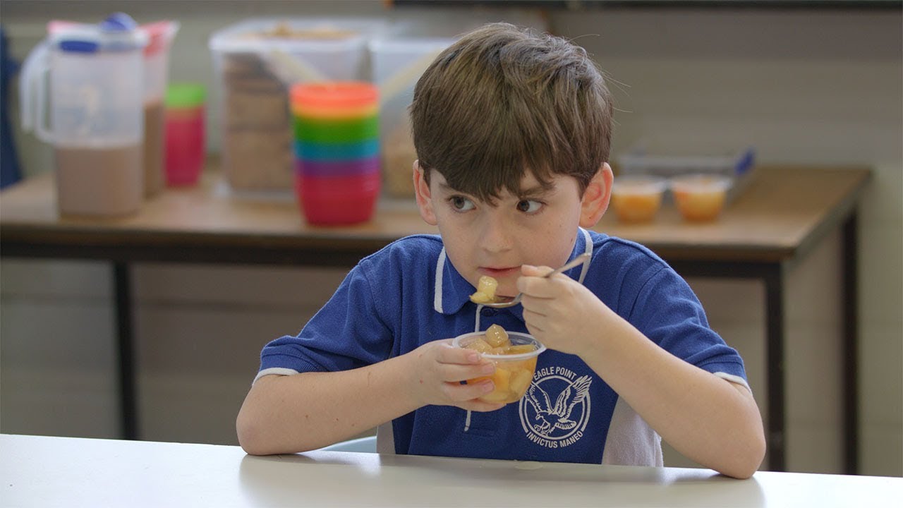 School Breakfast Club at Eagle Point Primary School