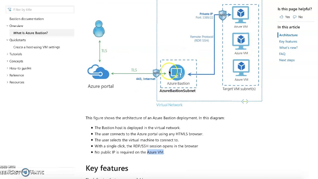 10_Microsoft_Azure_VirtualMachines_BastionServer_JumpBox_Lab|What is BastionServer|Jump box in Azure