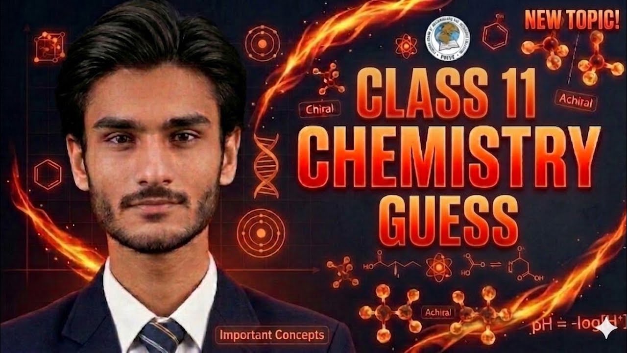 Class 11 Chemistry Guess Paper 2026 | 1st Year Chemistry Important Questions 🎯