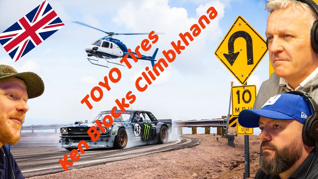 TOYO TIRES | Climbkhana Кена Блока: РЕАКЦИЯ на Пайкс-Пик!! | РЕАКЦИЯ ОФИСНЫХ ПАРНЕЙ!!