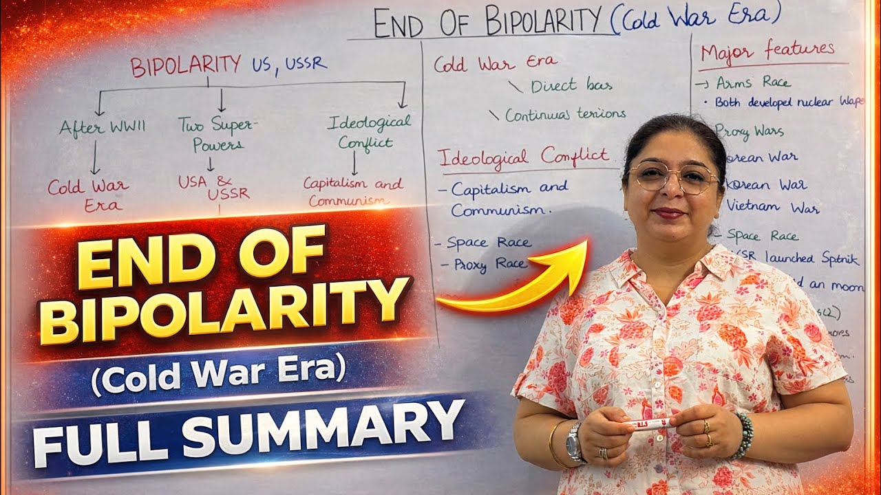 End of Bipolarity (1991) | Complete Summary + Important Points