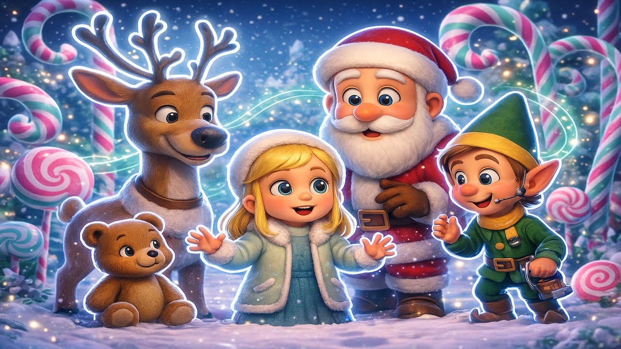 The Whispering Candy Forest – Lumi’s Sweet Christmas Mystery 🍬✨