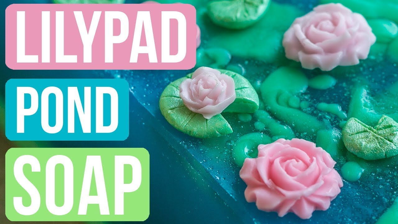 Rainy Lily Pad Pond Soap| Royalty Soaps
