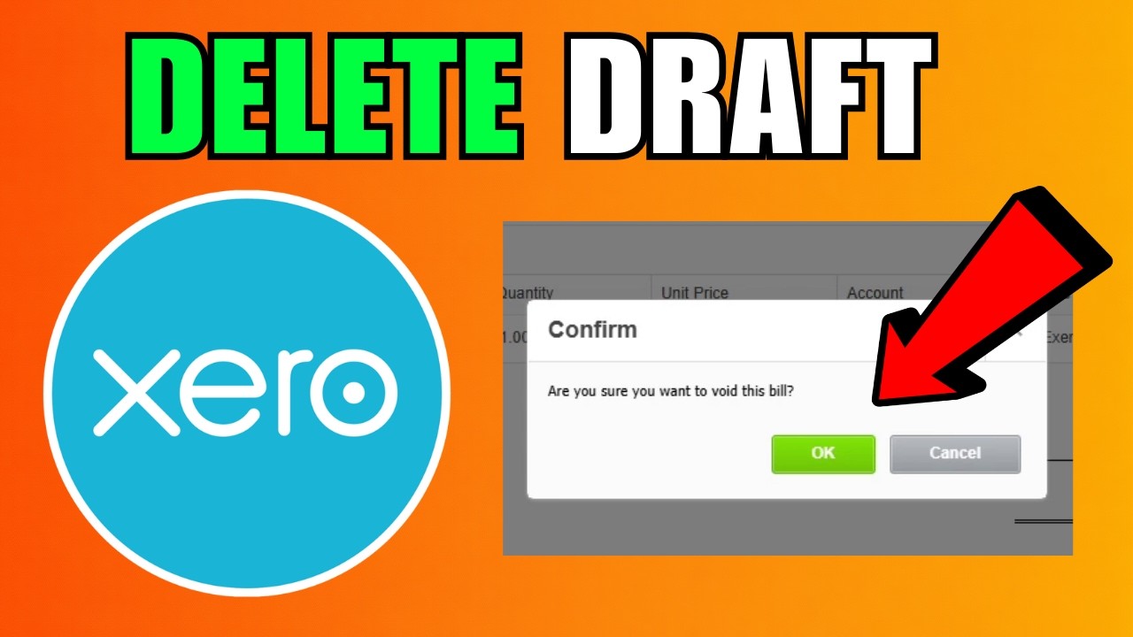 How To Delete Draft Or Awaiting Approval Bill In Xero (2026) (New Update)