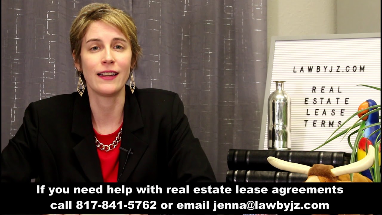 Qualified Tenant - Commercial Real Estate Lease Terms
