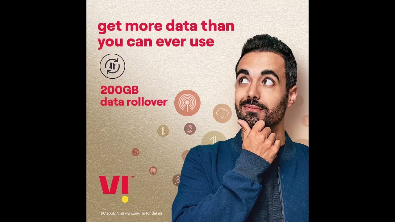 Vi Max Postpaid 401 Plan 200GB Data Rollover