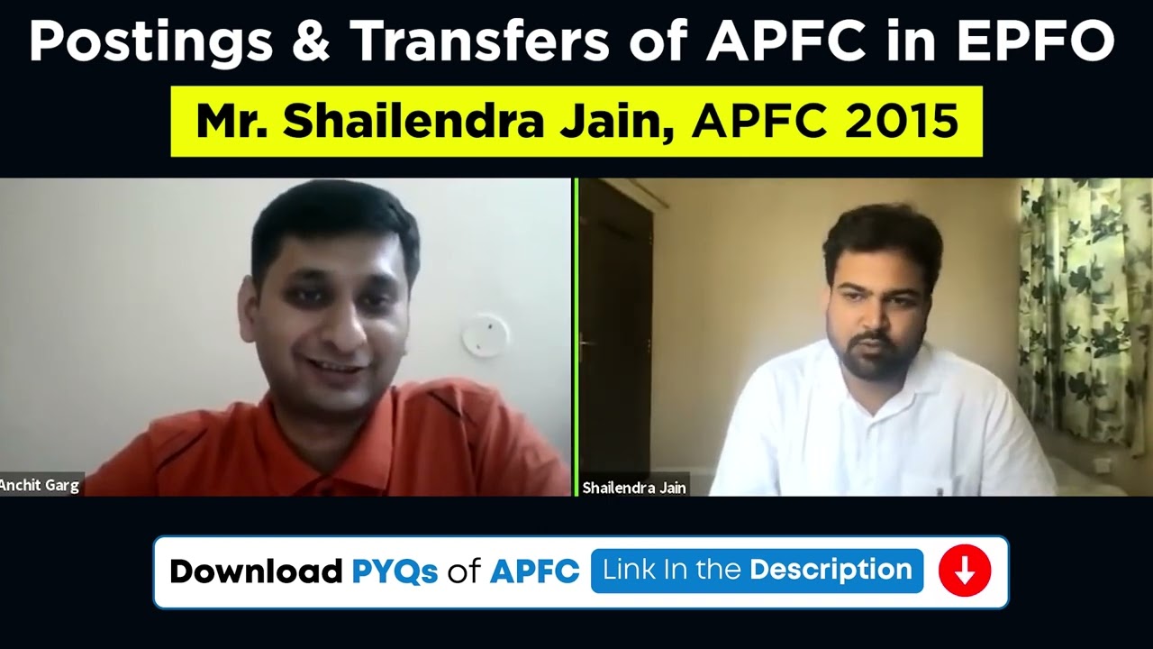 APFC Postings | APFC Posting | APFC Job Profile | UPSC APFC Recruitment | APFC Notification 2023