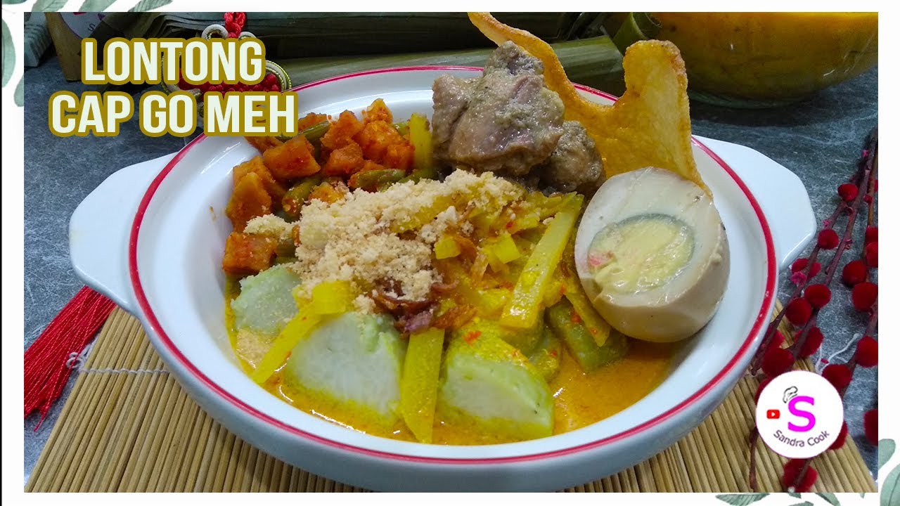 LONTONG CAP GO MEH | KOMPLIT (+ BUBUK KOYA)