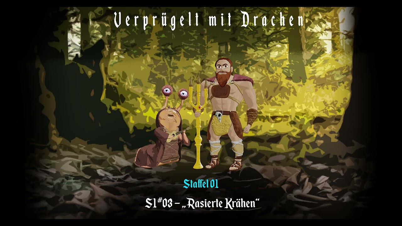Dungeons & Dragons | Verprügelt mit Drachen | S1E03 | Rasierte Krähen | #penandpaper #dnd