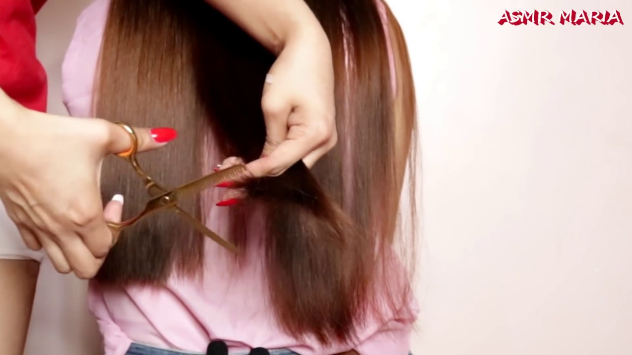 ASMR RELAXING HAIRCUT SOUNDS | 이발 소리  SCISSORS SOUNDS