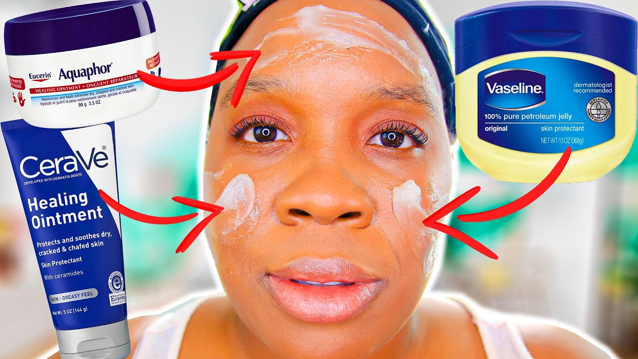 Aquaphor vs. Vaseline vs. Cerave! The BEST Petroleum Jelly!