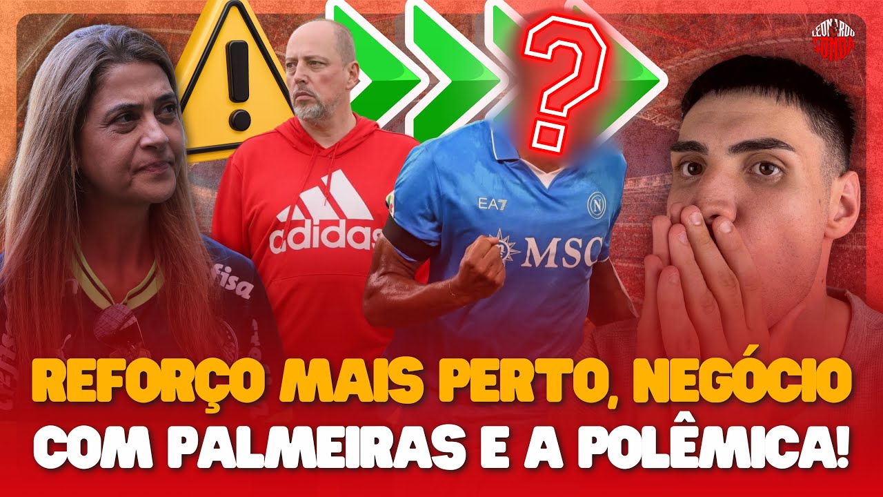 🚨 NEGÓCIO AVANÇA E ZAGUEIRO PODE CHEGAR! ATACANTE DO PALMEIRAS NO INTER? A POLÊMICA E O TIME!