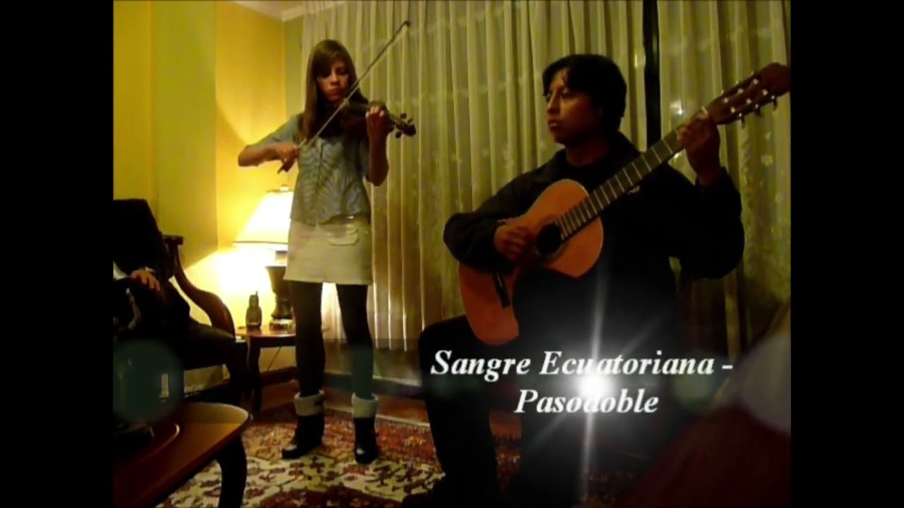 Canciones varias de Gaby (violin) y Paúl (Guitarra) año 2013 aprox