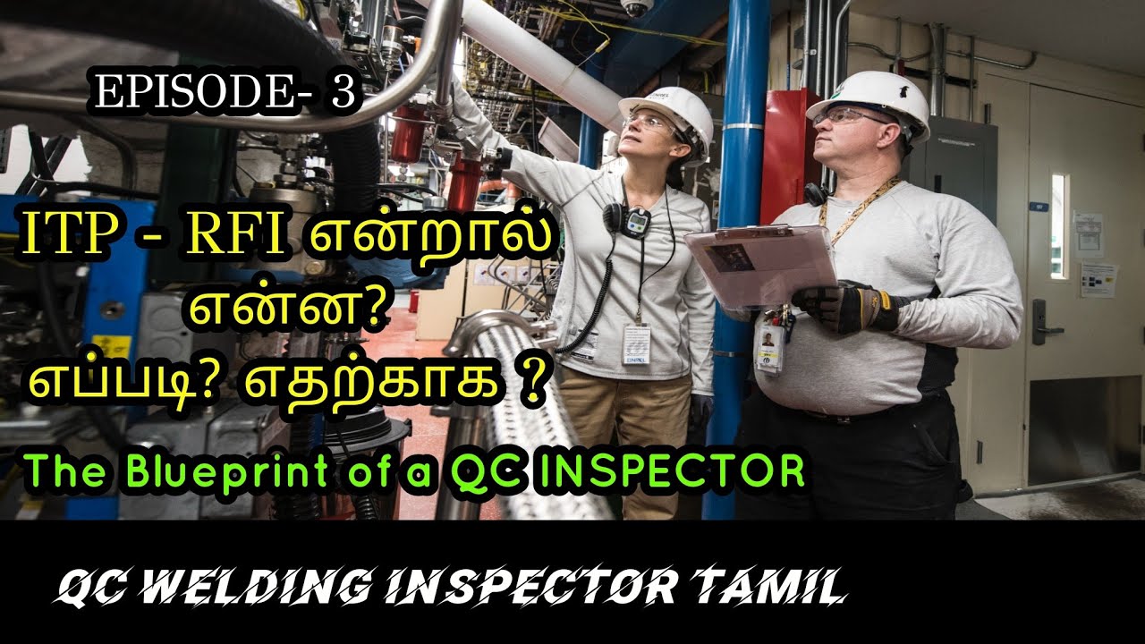 Inspection and test plan Tamil | ITP for quality control inspector | Piping /welding