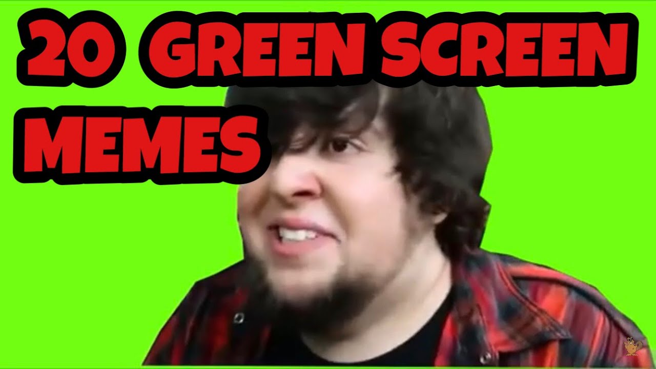 ALL THE 20 GREEN SCREEN MEMES I USE!!!