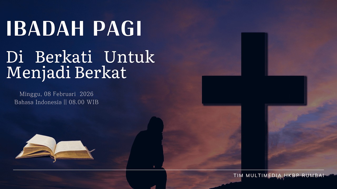 IBADAH PAGI || 08 FEBRUARI 2026 || 08.00 WIB