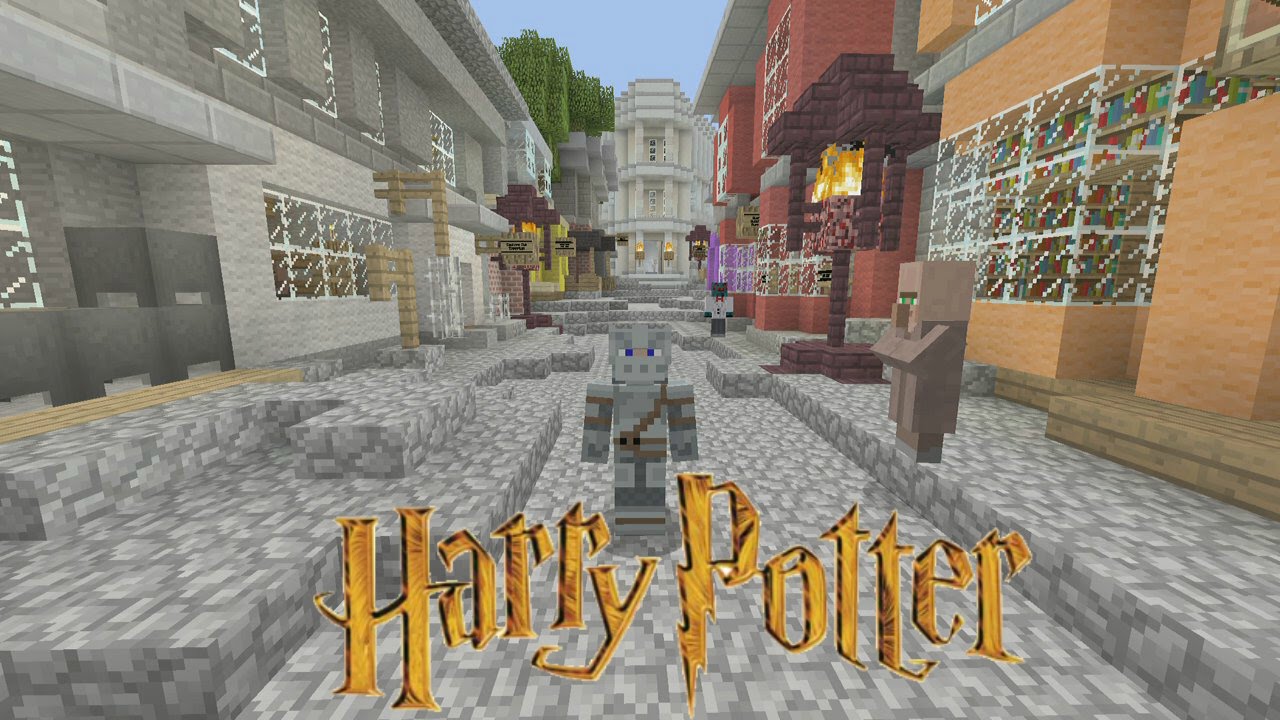 Minecraft - Harry Potter Adventure Map - Diagon Alley [1]