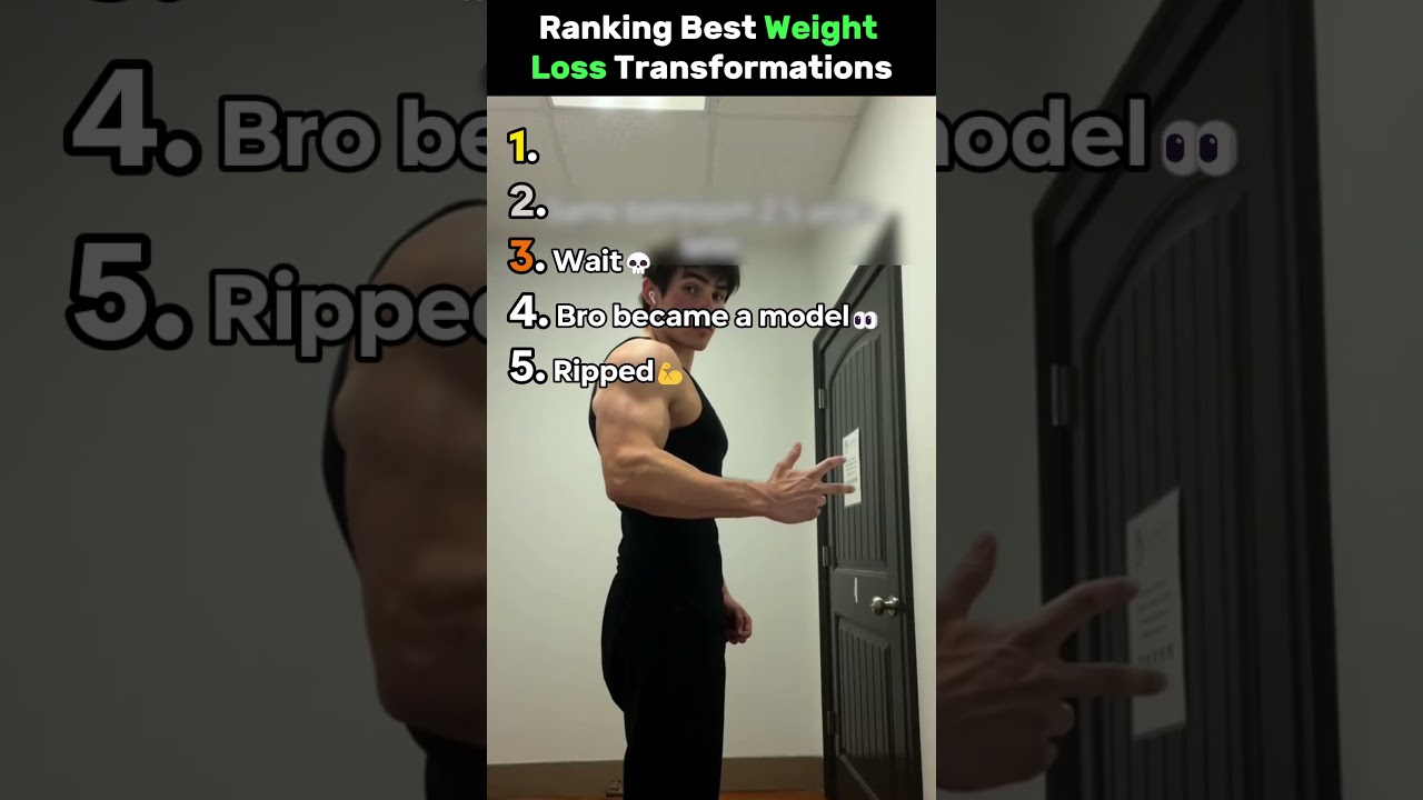 Ranking The Best Weight Loss Transformations...