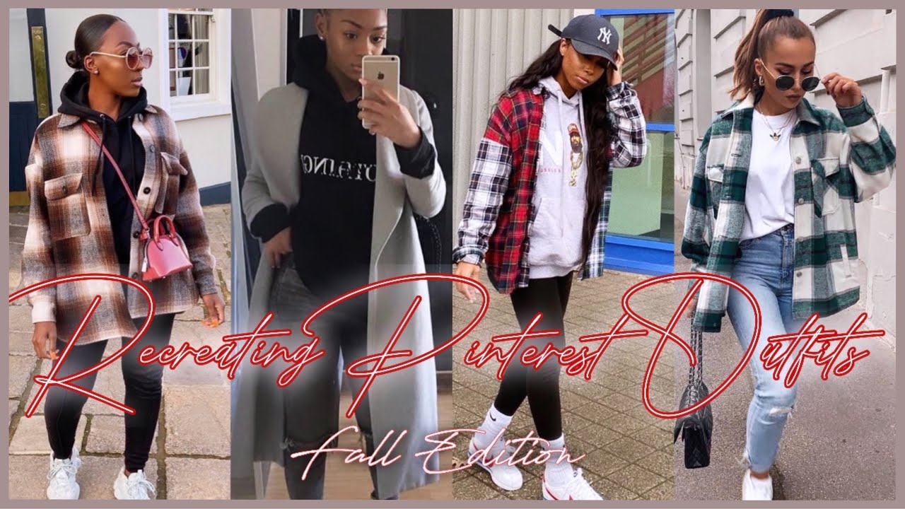 Recreating Pinterest Outfits PT.2 *FALL EDITION* FT ANA LUSIA| ASHLEY CHEVALIER