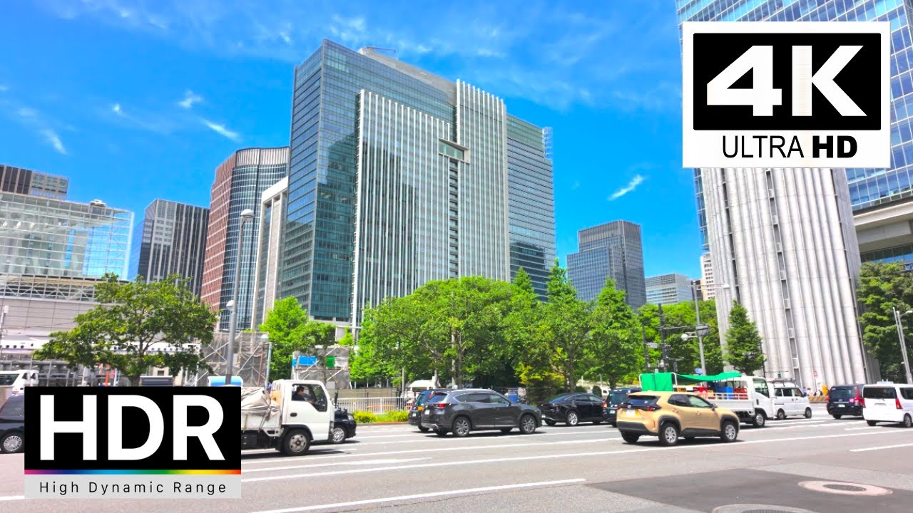 Yaesu 2024 - Tokyo walk, Tokyo Walking Tour, May 2024【4K HDR】