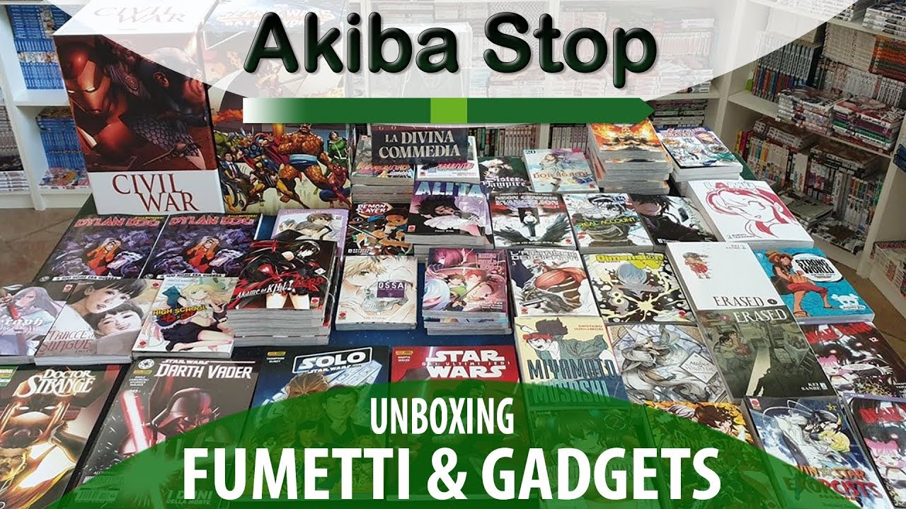 [UNBOXING] Novità Fumetti e Gadget Prima Settimana Settembre 2019