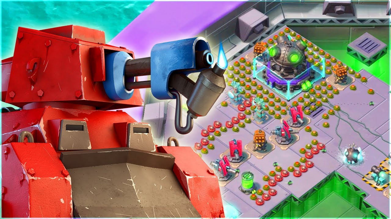 SCORCHER Mega Crab in Boom Beach!