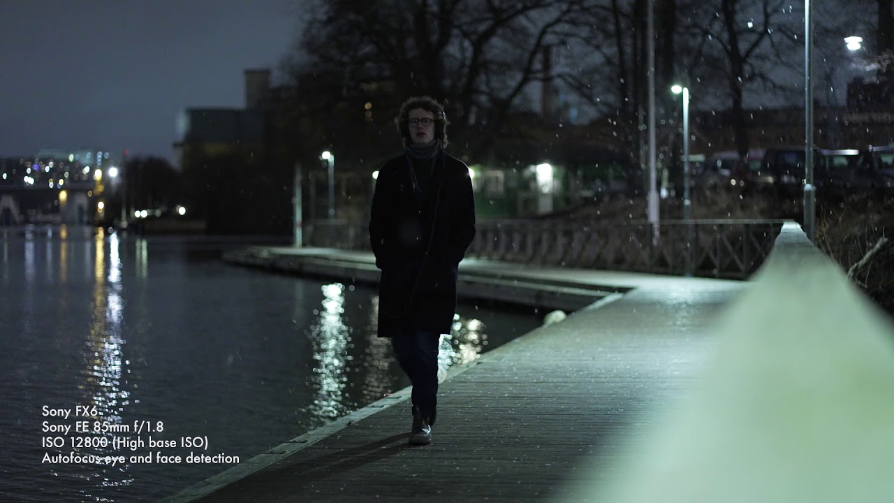 Sony FX6 Low-light test shots (dual ISO comparison in the end)