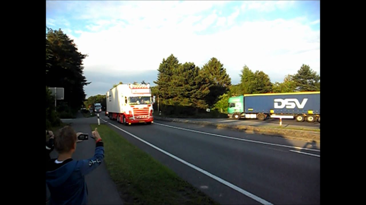 Filmmix Scania V8 op Haselünne!