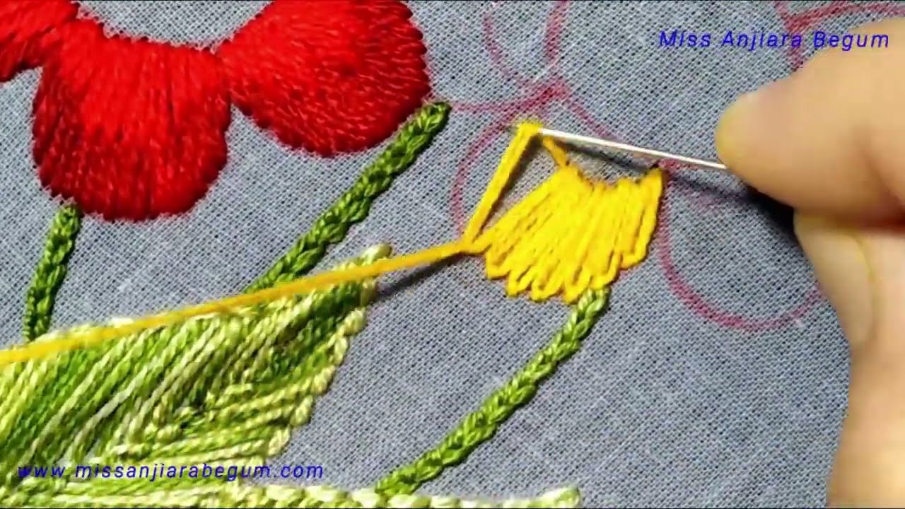 Hand Stitching Designs by Anjiara