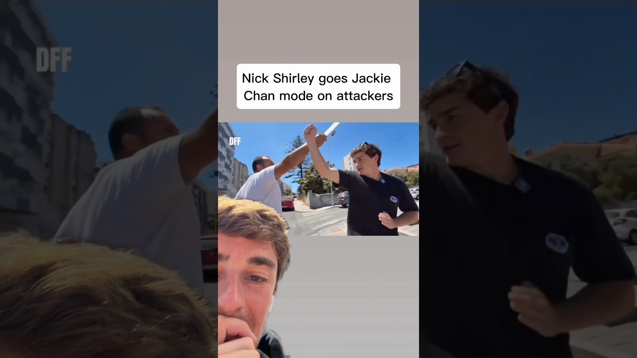 Nick Shirley goes Jackie Chan mode on Attacker