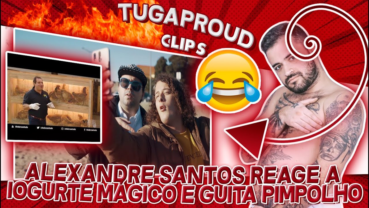 ALEXANDRE SANTOS REAGE A IOGURTE MÁGICO E GUITA PIMPOLHO | TWITCH Stream