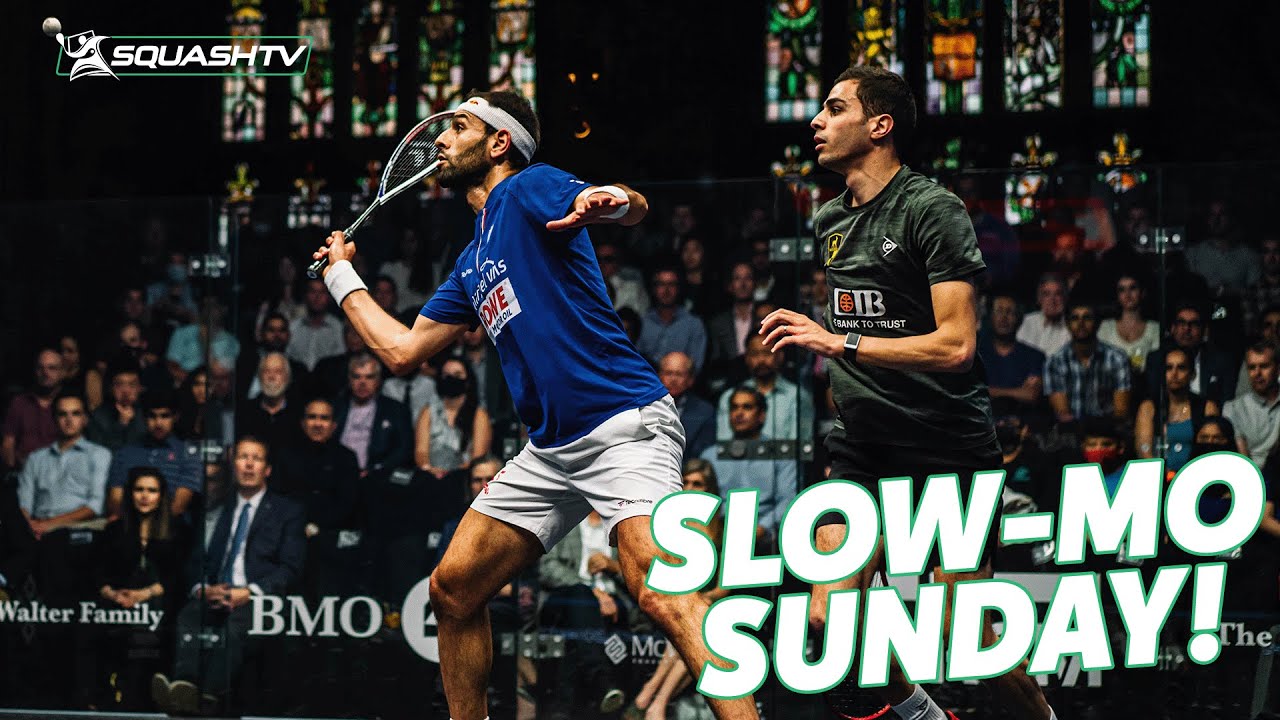 Mohamed ElShorbagy v Ali Farag in Slow Motion! | Slow-Mo Sunday 🎥