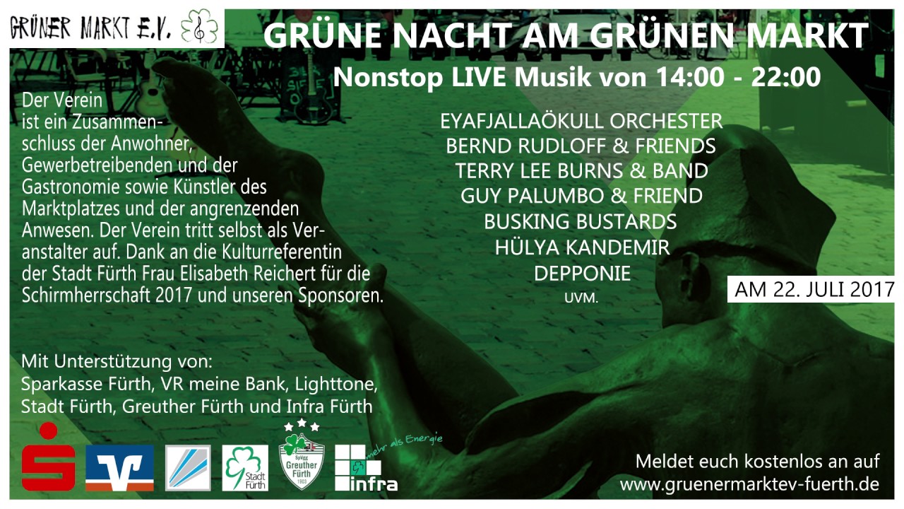 Grüne Nacht am grünen Markt 22.07.2017