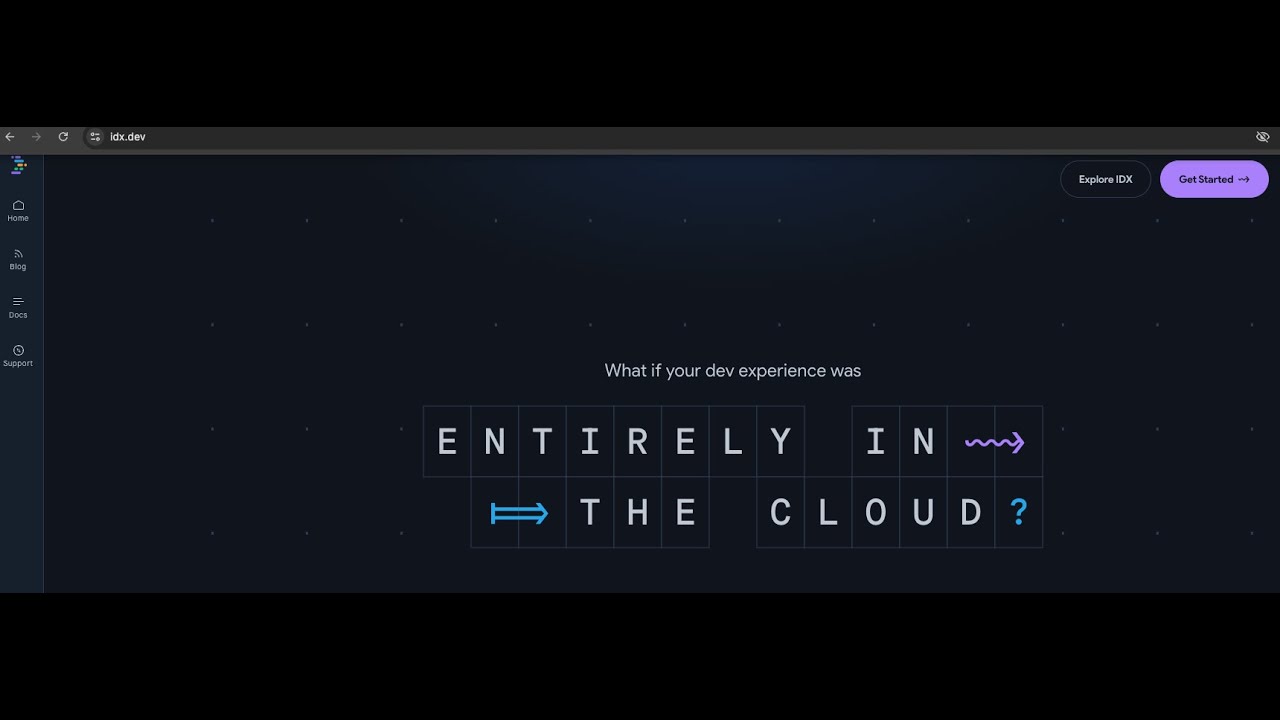 Project IDX Demo | Google Cloud IDE #projectIDX #CloudIDE