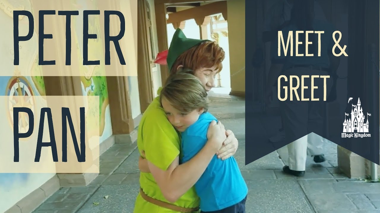 Peter Pan meet & greet at Disney's Magic Kingdom