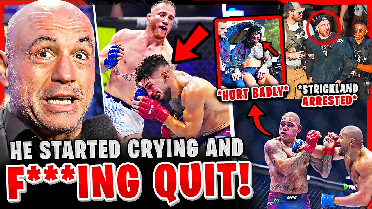 MMA Community REACTS to Ilia Topuria QUITTING vs Justin Gaethje! Alex Pereira KO'D! UFC Freedom 250