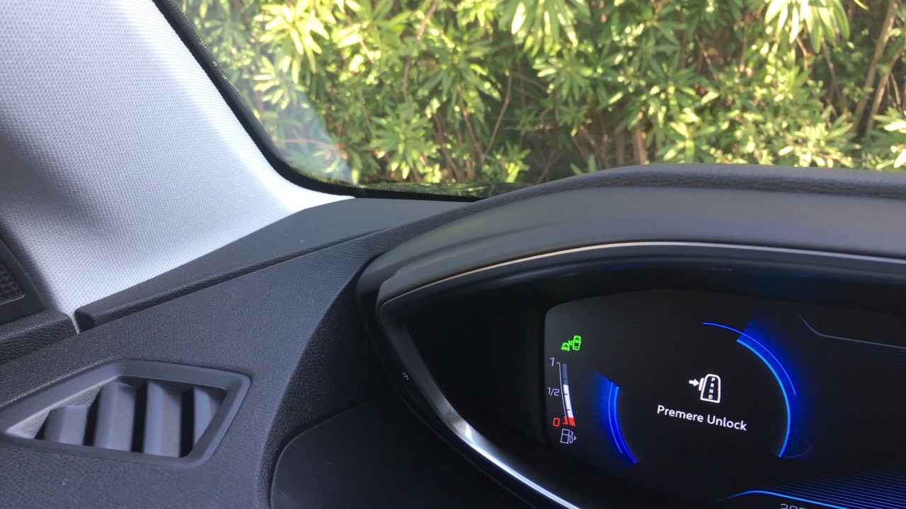 peugeot 3008 regolazione luminosità I-cockpit