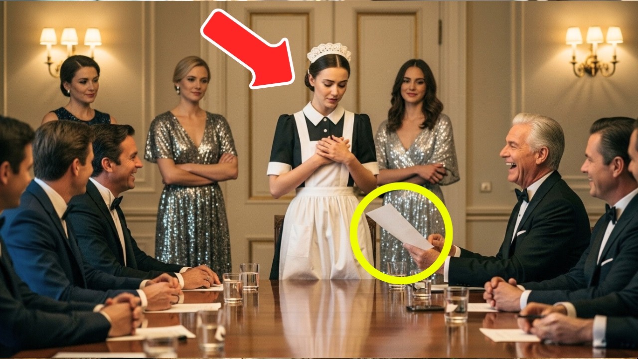„PRZETŁUMACZ TO, a zostaniesz DYREKTOREM!” — zaśmiał się milioner, ale SPRZĄTACZKA go UCISZYŁA