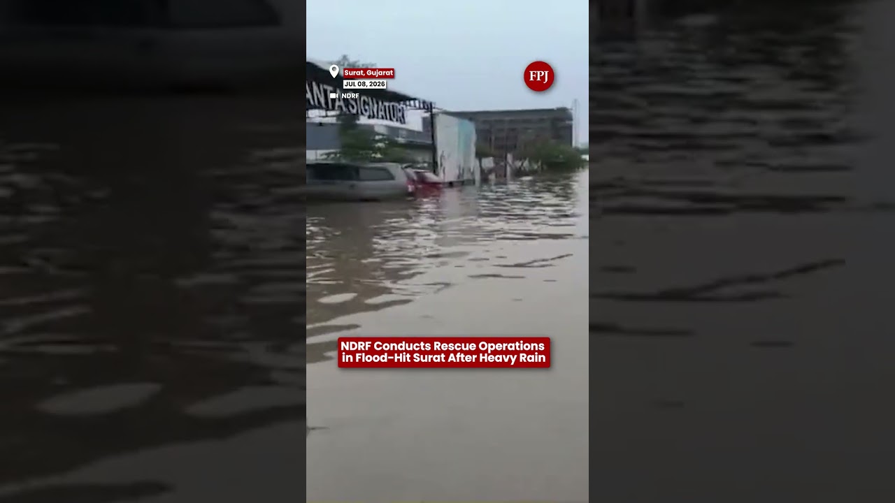 Surat Floods: NDRF Teams Deployed in Mithikhadi and Savli Amid Incessant Rain