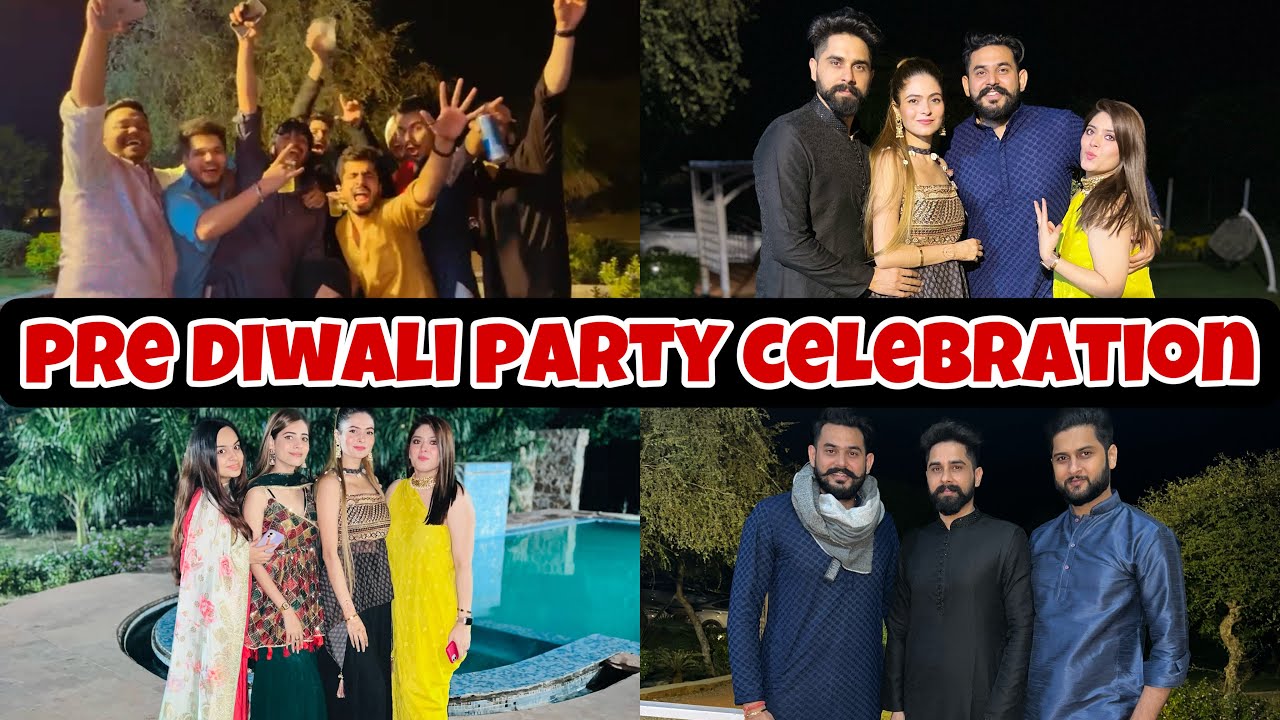 Pre Diwali party celebration with Friends || 365days 365Vlogs Challenge || Shilpa Chaudhary || Sahil