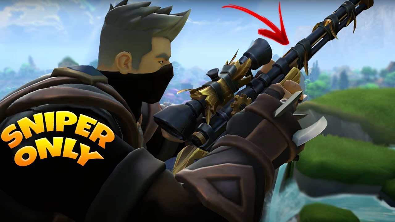 Sniper Only + The Longest 1v1 Of My Life | Realm Royale