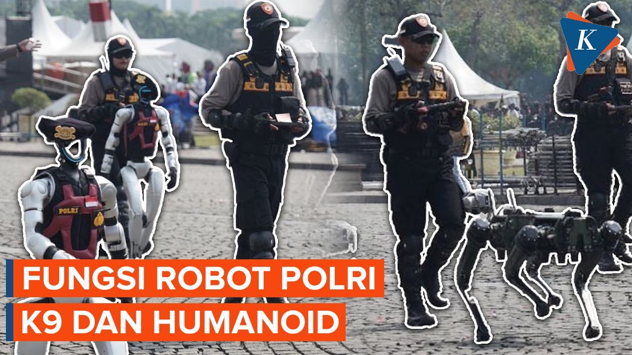 Polri Pamer Robot Polisi Saat HUT Ke-79 Bhayangkara, Apa Fungsinya?