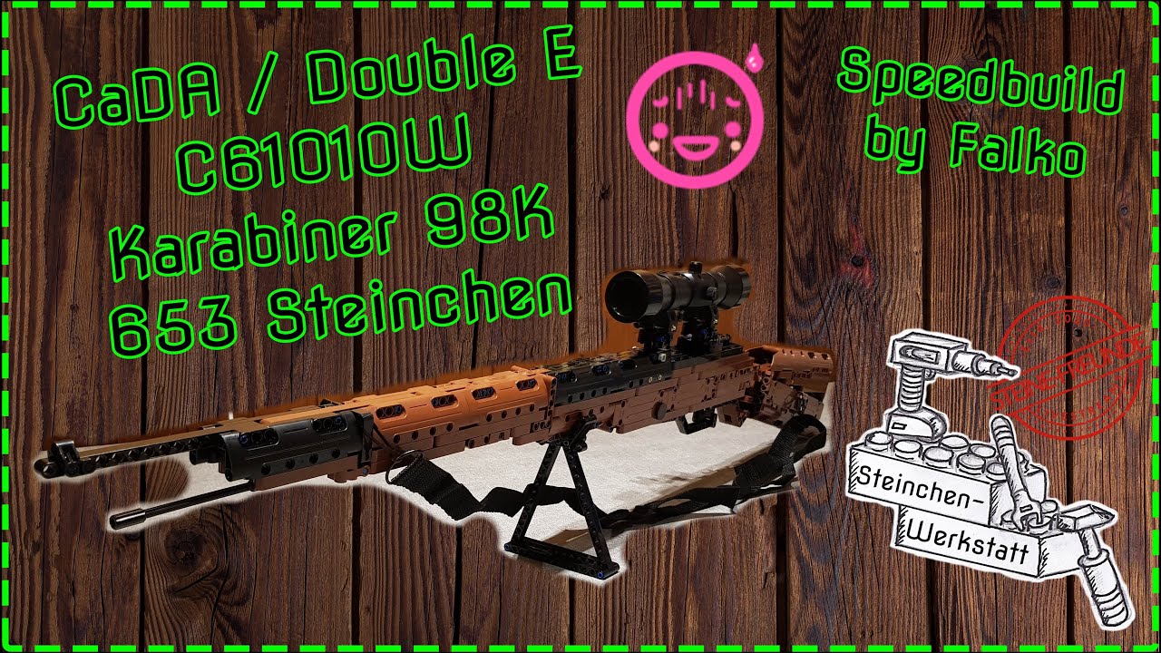 Speedbuild von der 98K | CaDa | C61010W | 98K Karabinergewehr