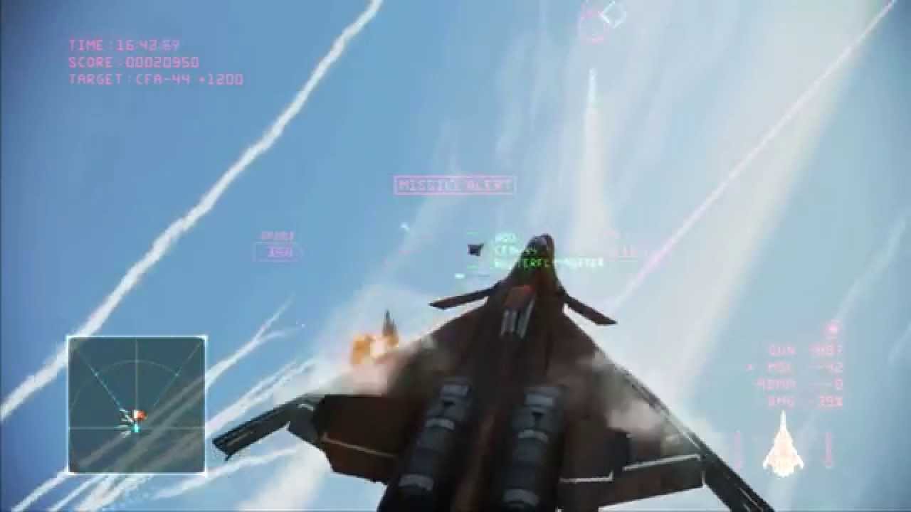 Ace Combat Infinity: CFA 44 Vs QFA 44