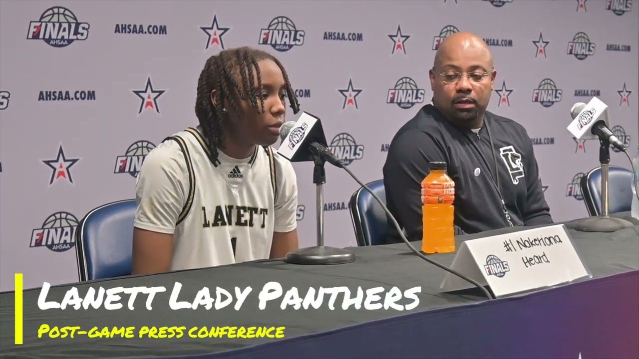 Lanett girls' basketball - post-game press conference