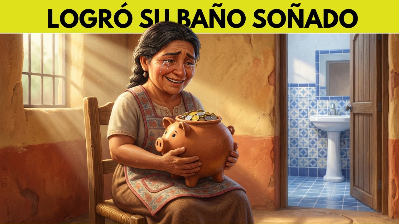 El Secreto: Esposa de ALBAÑIL juntó $20 Diarios y TERMINÓ SU BAÑO de Lujo