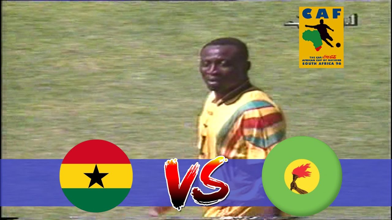 قوة و إثارة في ملخص مباراة غانا و زائير كأس أمم إفريقيا 1996